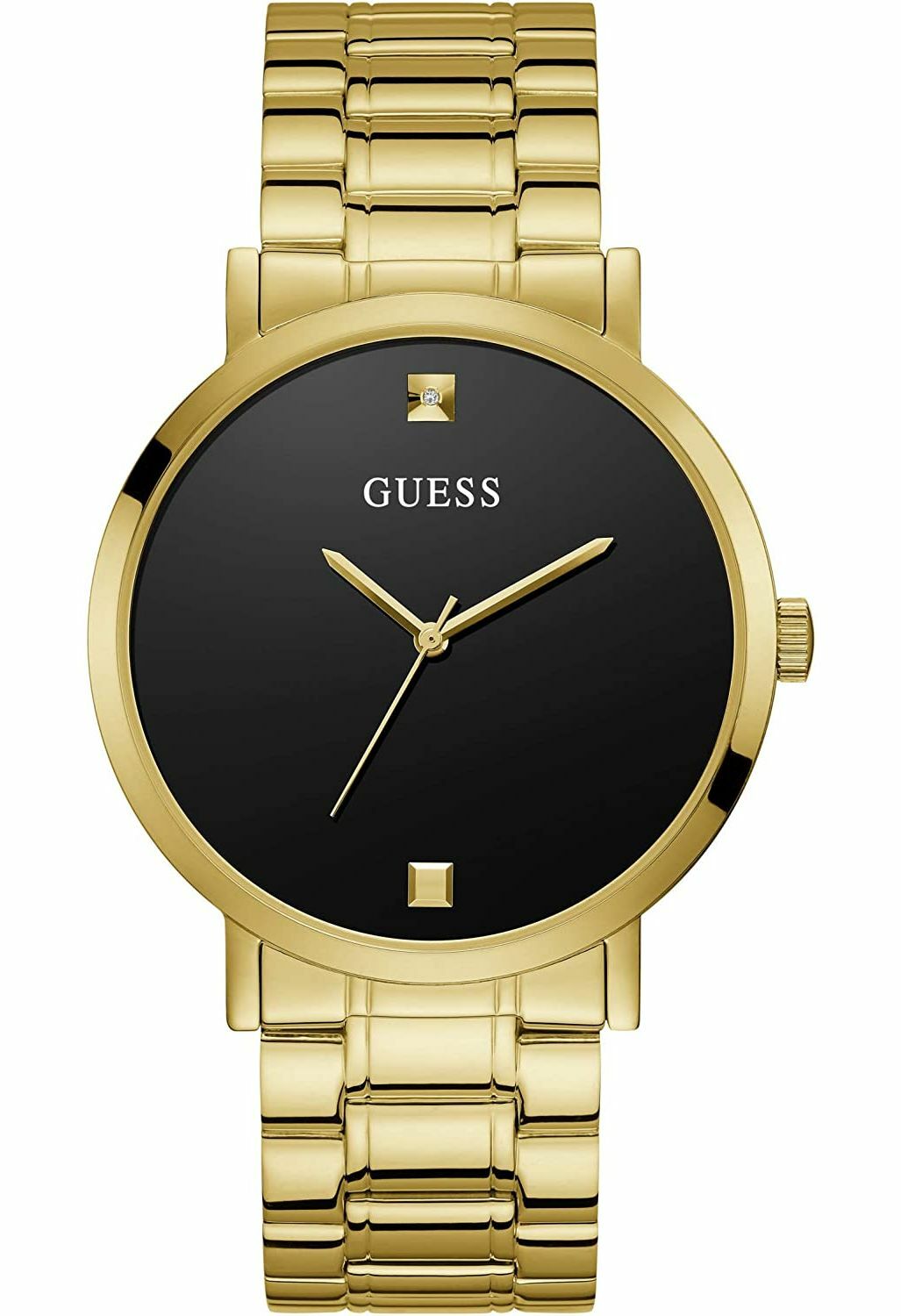 guess watch yellow
