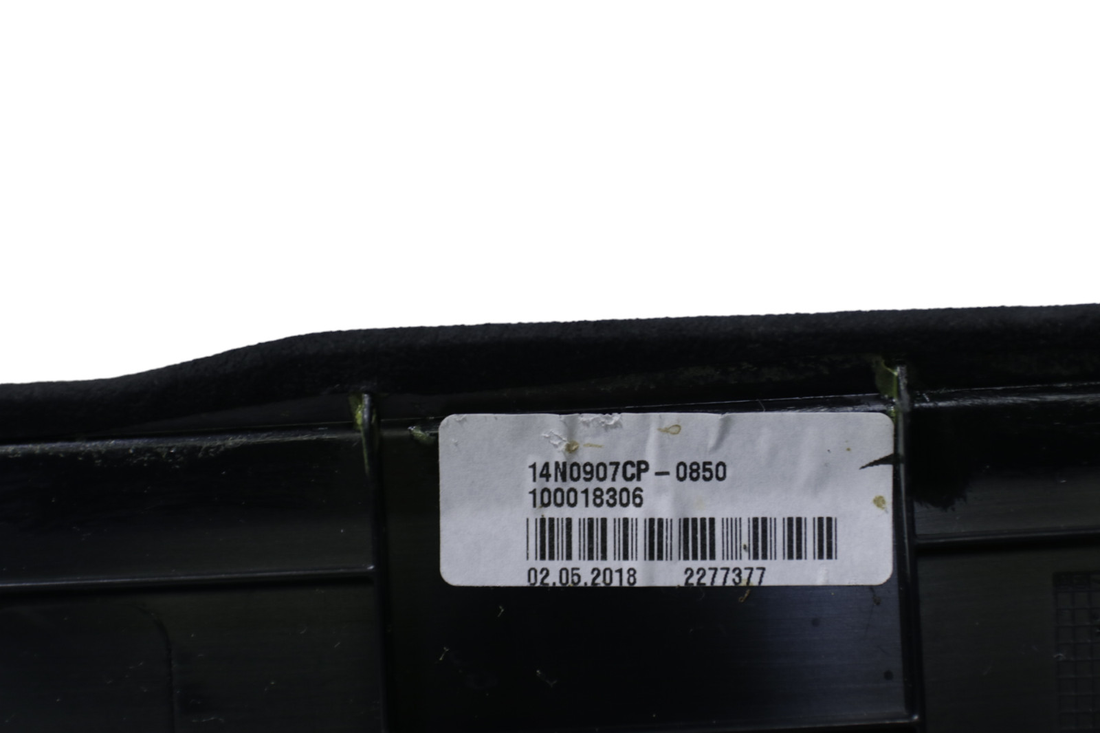 McLaren 720S Front Right Center Console Alcantara Trim Panel 2018 - 2023 OEM