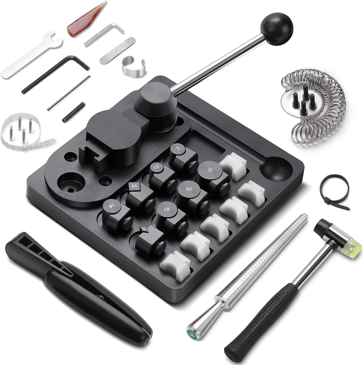 Ring Bender Ring Bending Tool for Spoon Rings Jewelry Making Kit