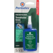 Permatex® 29040 - 36 ml grado penetrante Threadlocker verde