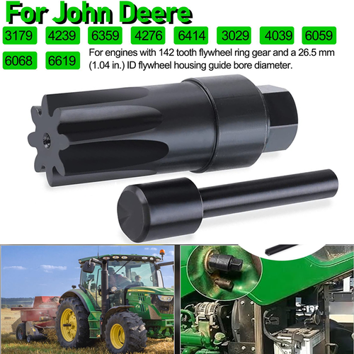 Engine Turning Tool & Timing Pin Kit Alt JDE83 JDE81-4 for John Deere 3179 4239 - Imagen 3 de 22