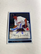 Boston Red Sox STOLMY PIMENTEL Signed Card
