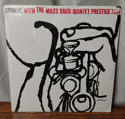 Cookin' with the Miles Davis Quintet Vinyl Record LP Sealed Prestige OJC-128 RE