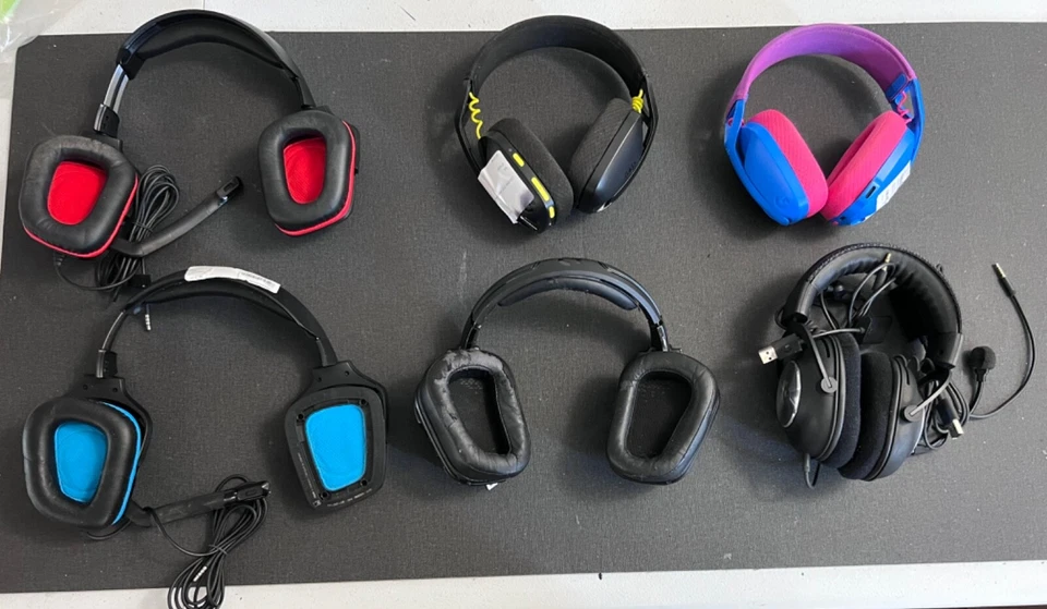 As-is Lot of Logitech G PRO X G432 G435 - Image 2 of 2