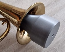 Übungsdämpfer für Trompete Flügelhorn Practice Mute Schalldämpfer Dämpfer NEU