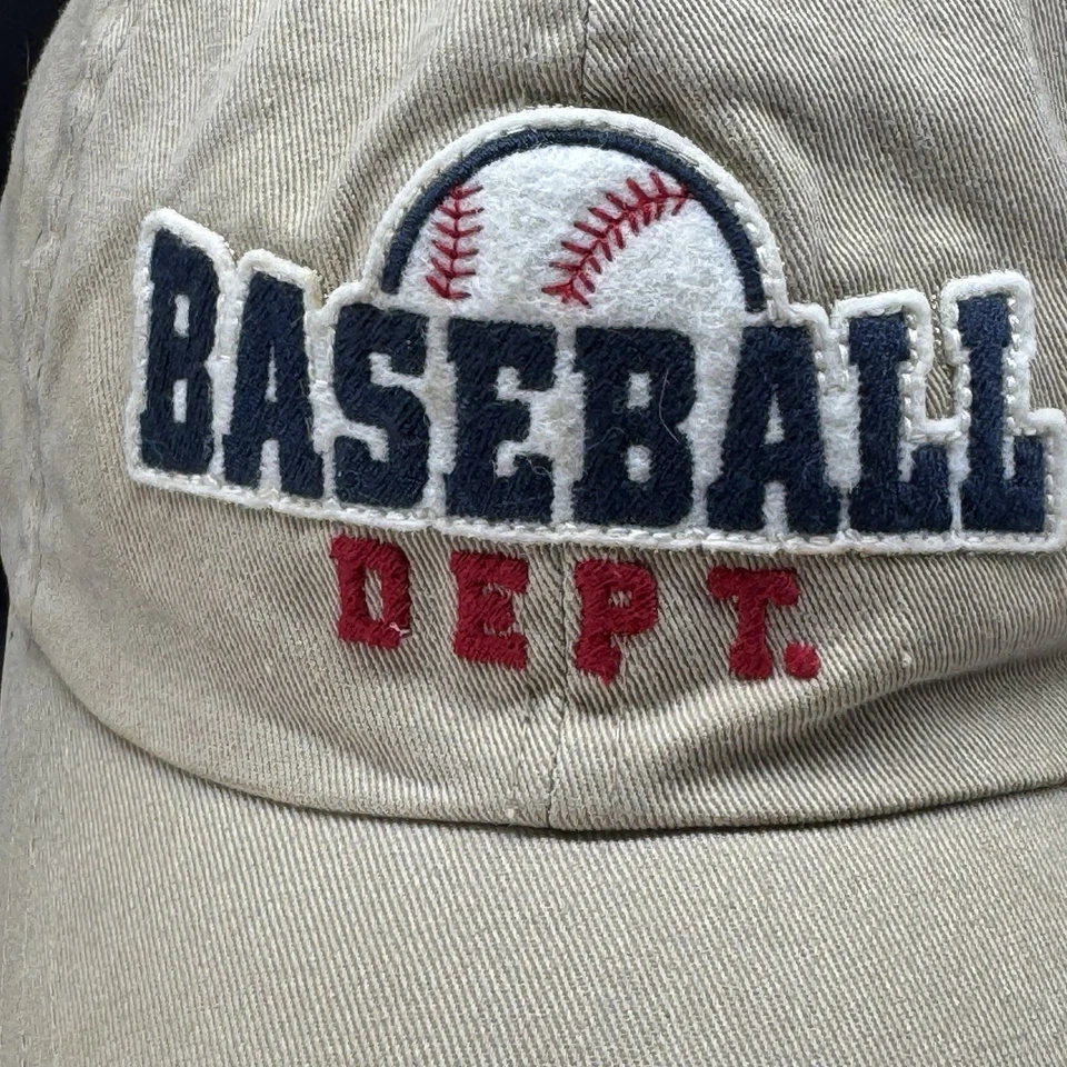 Gorra de béisbol ajustable The Children’s Place departamento de béisbol juvenil talla 8-14 Foto 3 de 4