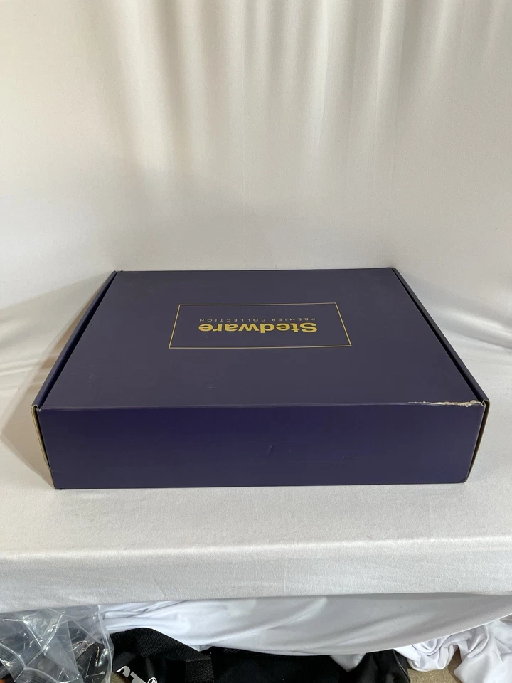 Juego de tabla y bandeja de queso de bambú Stedware Premier Collection nuevo en caja Foto 3 de 4