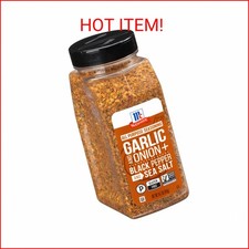 McCormick Garlic and Onion, Black Pepper and Sea Salt All Purpose Seasoning, 14.