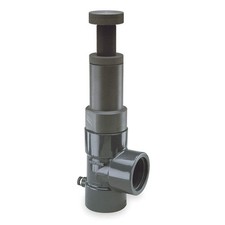 HAYWARD RV1200TE Adjustable Relief Valve,2 In,25 psi,PVC 3HMF3