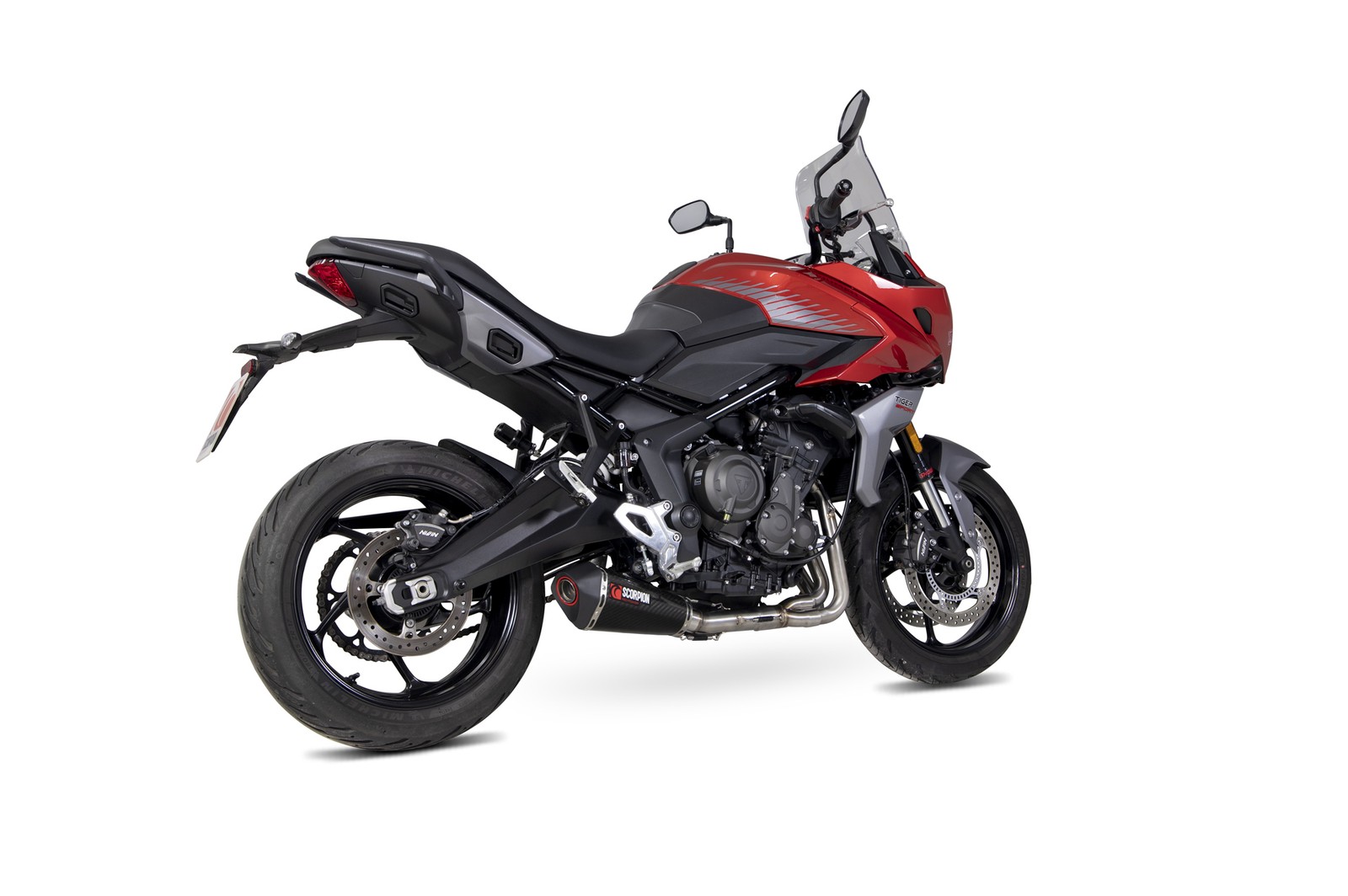 Triumph Tiger Sport 660 22- Scorpion Full Exhaust Serket Carbon RTR93SYSCEO