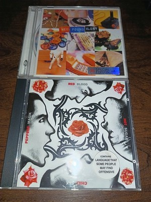 new found glory/red hot chilli peppers blood sugar sex magik cds 2 disc set VGC