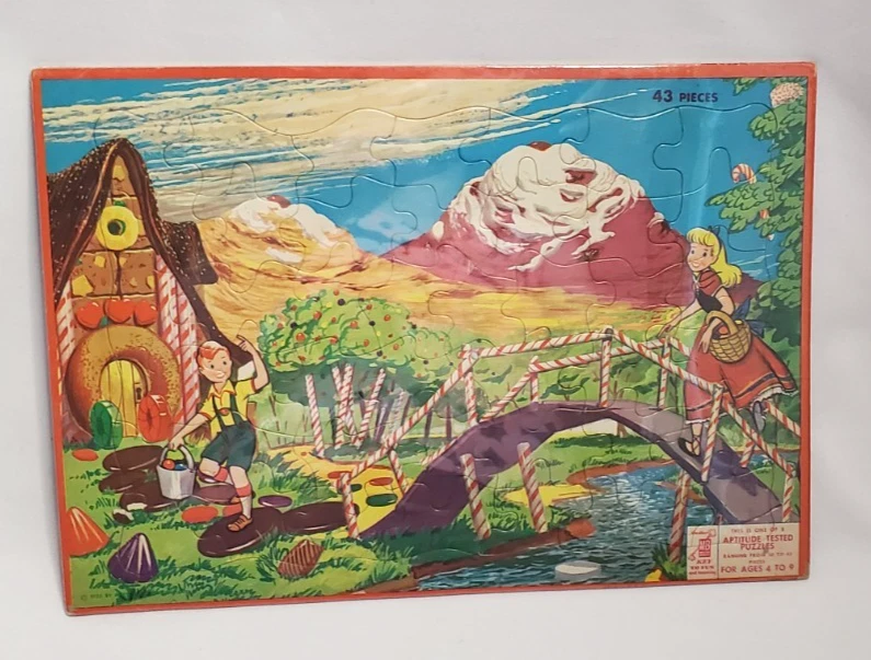 Milton Bradley Fairytales Cardboard Puzzles for sale | eBay