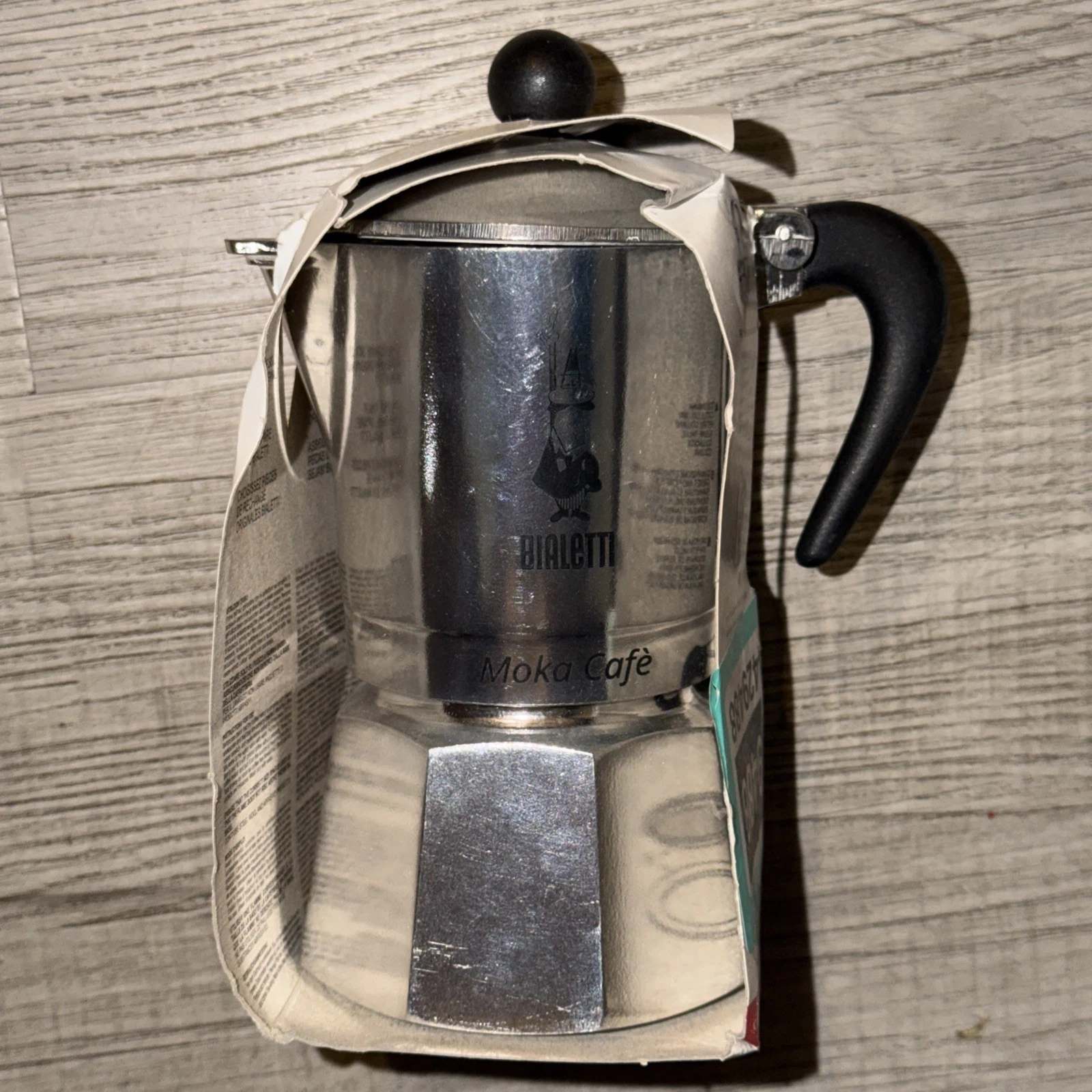 BIALETTI 3 Cup Moka Cafe Stovetop ESPRESSO Coffee Maker Pot 4.3oz NEW
Opens in a new window or tab