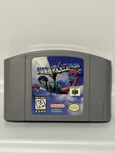 Pilotwings 64 (Nintendo 64, 1996) Working And Tested! Authentic - Excellent Cond