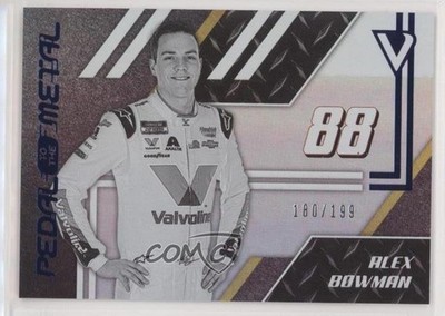 2020 Panini Chronicles Pedal to the Metal Blue 180/199 Alex Bowman #40 uk2