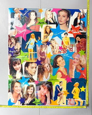 POSTER TV STELLE NON E LA RAI-LORELLA CUCCARINI ORIGINALE 90s VINTAGE NUOVO