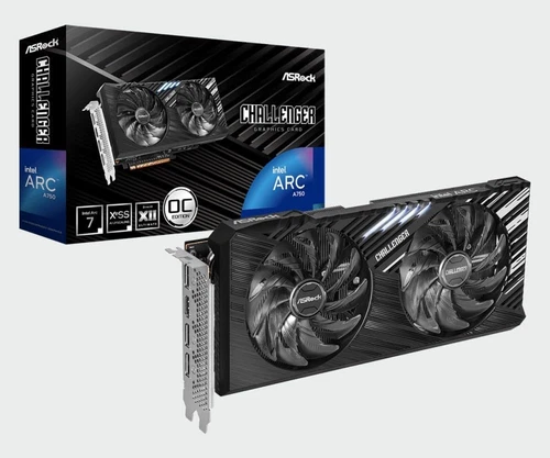 ASRock Intel Arc A750 Challenger SE 8GB Graphics Card 8192 90-GA5AZZ-00UANF