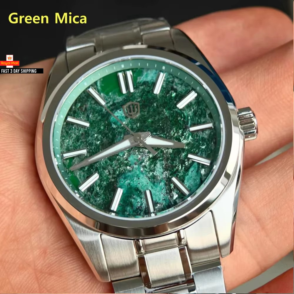 Watchdives WD0003D Natural Stone Elementum Men Watch VH31 Sweep Seconds Movement