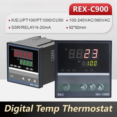 Digital PID Temperature Controller REXC900 Universal Input 4-20mA SSR Thermostat