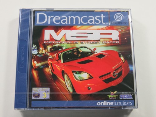 METROPOLIS STREET RACER MSR SEGA DREAMCAST PAL-EURO NEW - Imagen 1 de 4