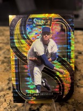 2025 Panini Select - Premier Level Don Drysdale #185 Gold Prizm /10
