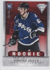 2013-14 Panini Titanium Rookie Retail Red 36/99 Andrej Sustr #130 Rookie RC 0d4