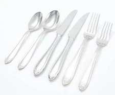 Lenox Flatware Set Stainless  Forest Park 24 Piece New