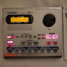 BOSS DR-3 Dr. Rhythm Drum Machine Electronic ...