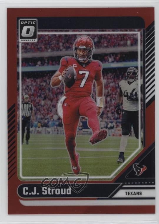 2024 Panini Donruss Optic Red Prizm /125 CJ Stroud #76
