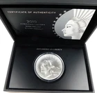 2019 American Liberty High Relief Silver Medal 2.5 Ozs 999 Box + COA C4235