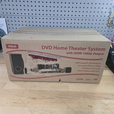 RCA RTD3136EHB 100W 5.1 DVD Home Theater System DVD UPSCALE NEW IN SEALED BOX