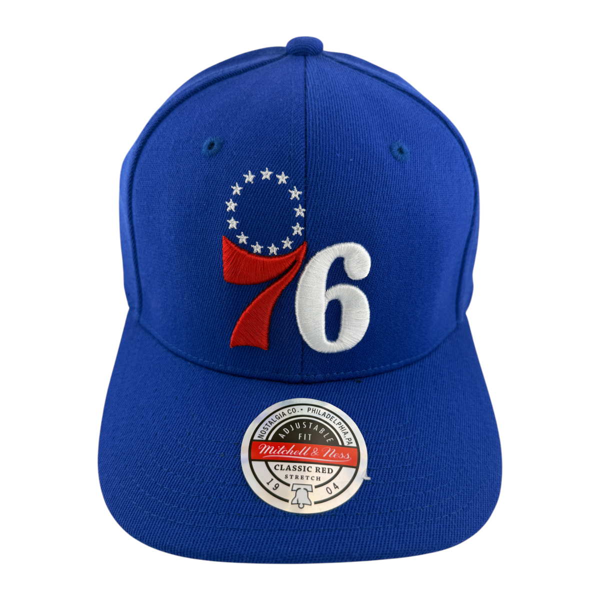 Buy Mitchell & Ness Philadelphia 76ers NBA Classic Red Snapback