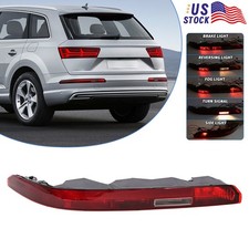 Left Rear Bumper Light Brake Stop Lamp Reflector 4m0945095a For Audi Q7 2016-23