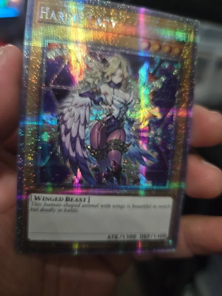 Dark Magician girl  Pop Out Sexy Card Holo Anime Yugioh CUSTOM ART Harpie Lady 1 - Image 4 of 4