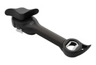 Black 9 Inch Kitchen Can Opener with Five Functions Safe and Easy to Use