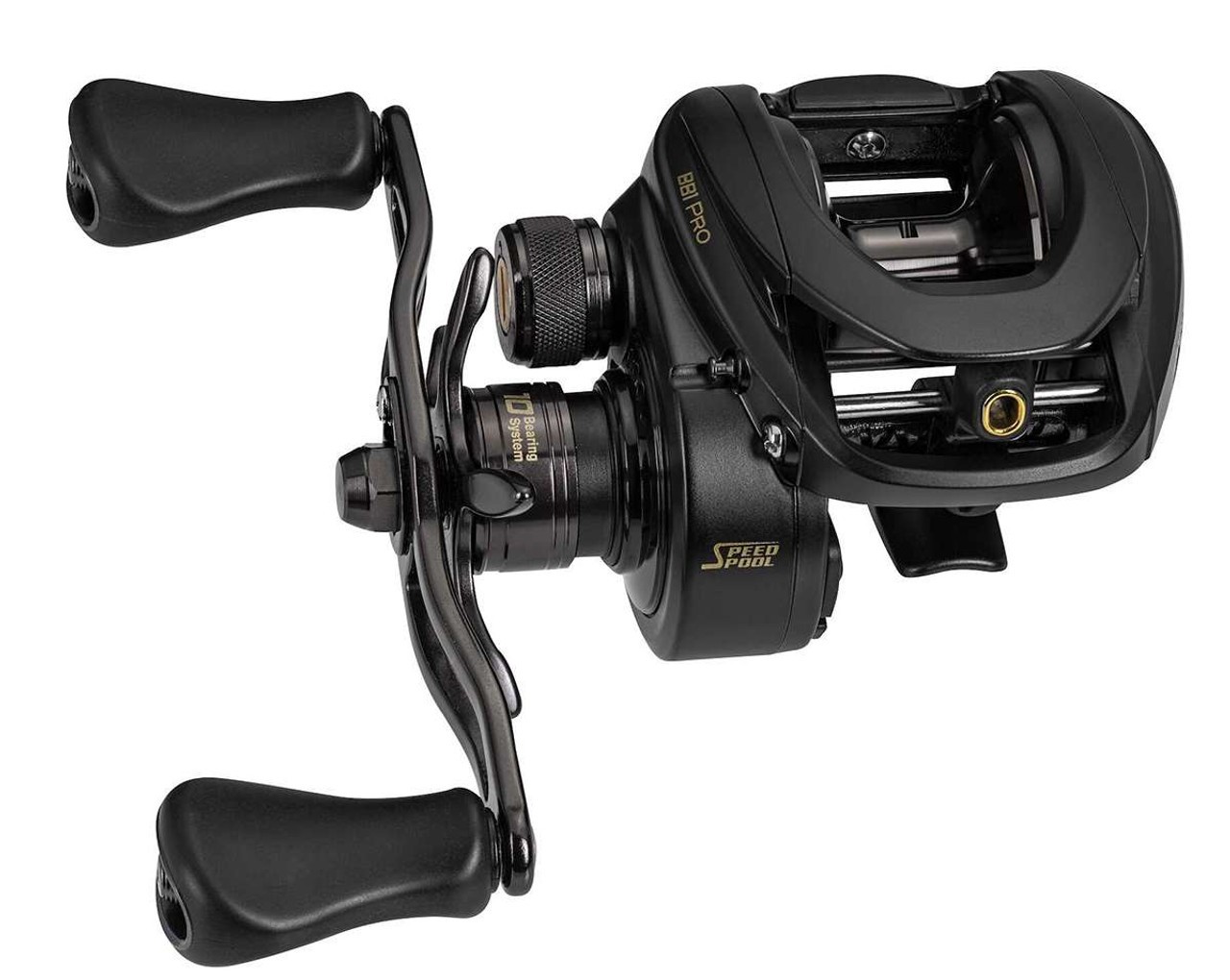Lew's BB1 Pro Baitcast Fishing Reel, 10 Bearing System Right