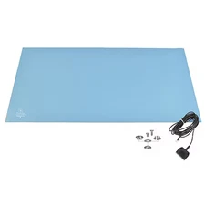Scs 770074 Static Dissipative Mat, Blue, 24" W