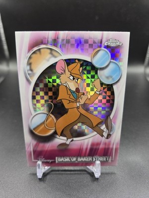 Basil of Baker Street X-Fractor 2026 Topps Chrome Disney