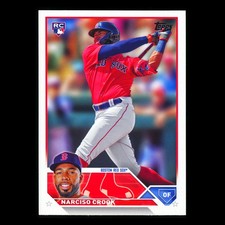 Narciso Crook RC 2023 Topps Update Rookie Red Sox