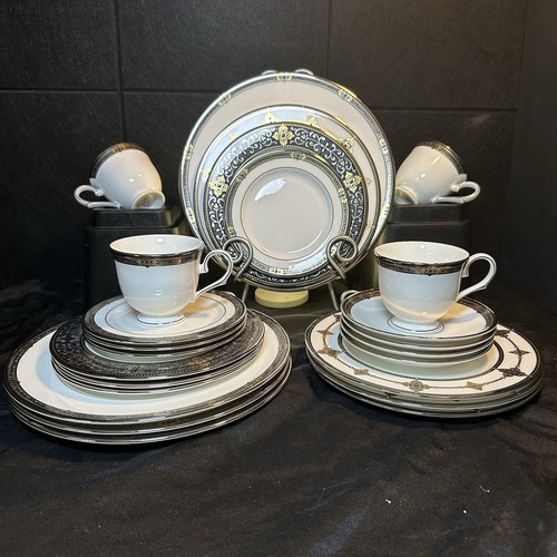 Lenox China “Vintage Jewel” 6 PC Dinnerware Set - 4 Settings (5PC Plus Luncheon) - Picture 17 of 17