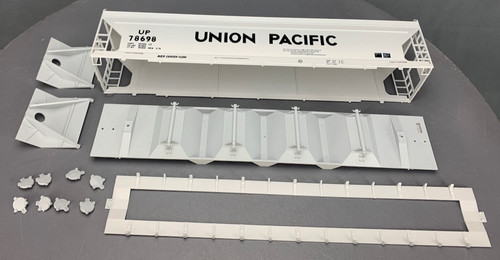 Kit de tolva de CD de flujo central Union Pacific #78698 Weaver escala O 50’ ACF O2920 | Zustand: Used