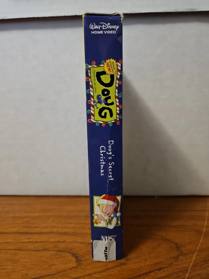 Doug Dougs Secret Christmas (VHS) Nickelodeon Walt Disney Video - Image 3 of 4