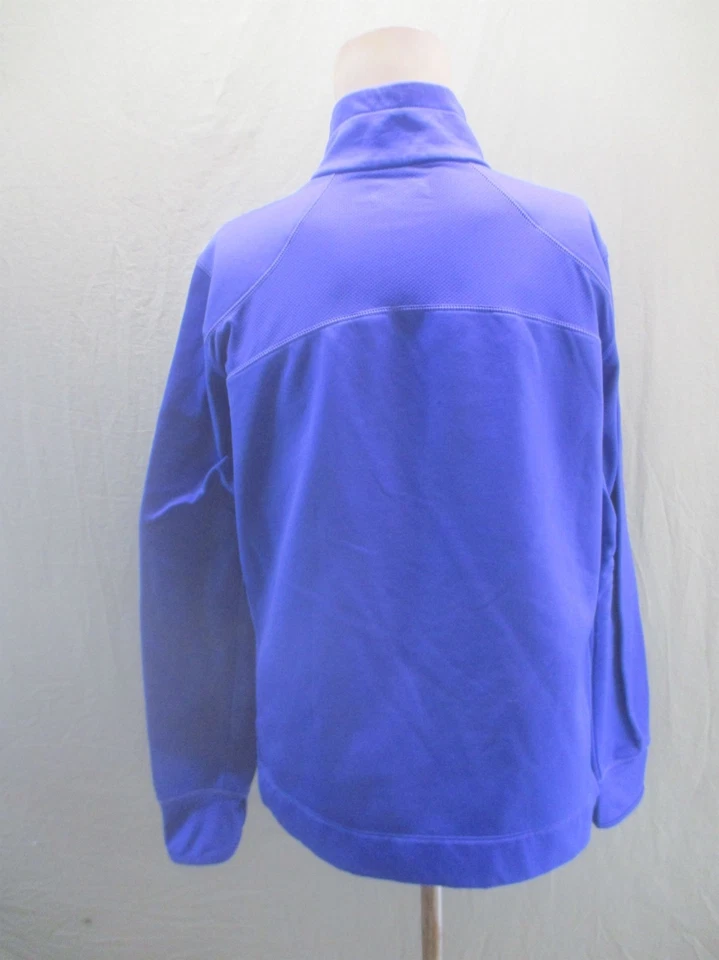 Columbia Talla XL Mujer Azul 1/4 Cremallera Cálida Manga Larga Ropa Activa Pull Over 951 Foto 4 de 4