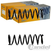 2X Spidan Fahrwerksfedern Hinten Passend FÜR Honda Accord Links+Rechts