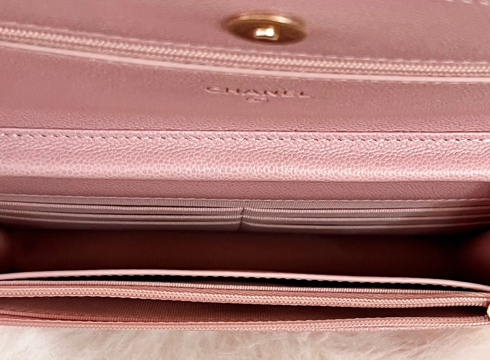 Chanel 22B Pink WOC Wallet on Chain Bag NWT 💗 thumbnail 7