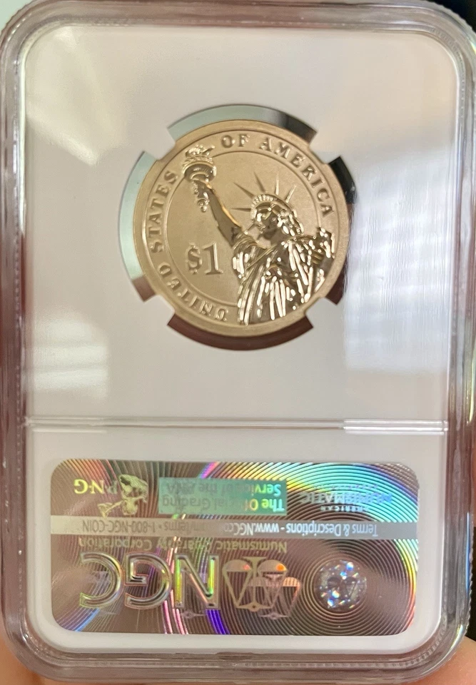 2015-P NGC PF69 Reverse Proof $1 MS70 Silver Kennedy Coin & Chronicles Set + Box - Image 3 of 4