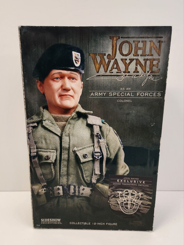 John Wayne as an Army Special Forces Colonel. Sealed, Unopened.
