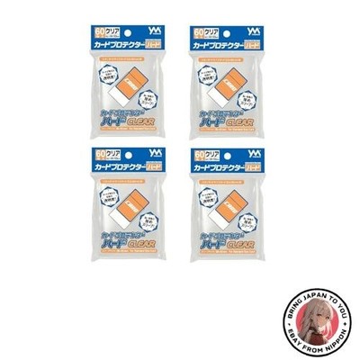 Yanoman Card Protector Hard Clear 4-Pack