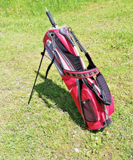 Zwei gebrauchte, gepflegte und leichte Golftr...