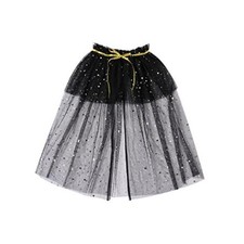 Toddler Kids Little Girl Halloween Costumes Fariy Witch 3-5T Sparkle Black